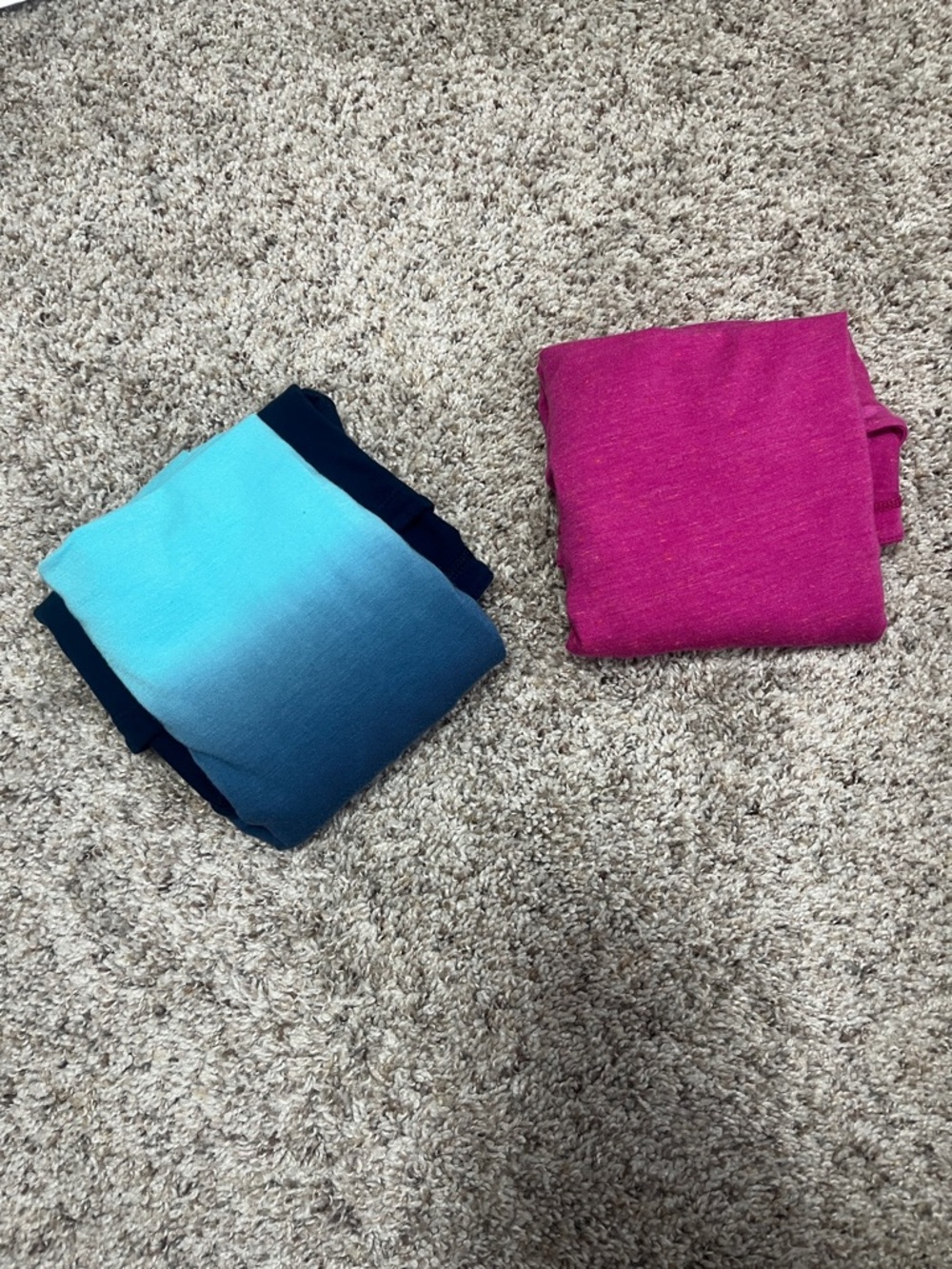 TWO CALIA by Carrie Underwood Tank Tops - Magenta; & Aqua to Navy Ombre - Picture 12 of 12